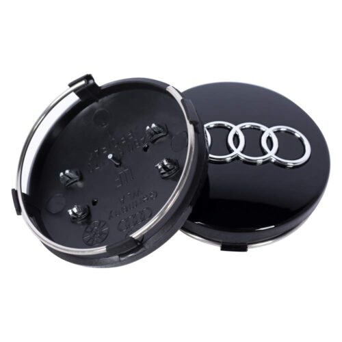 Tapacubos audi 60mm negras